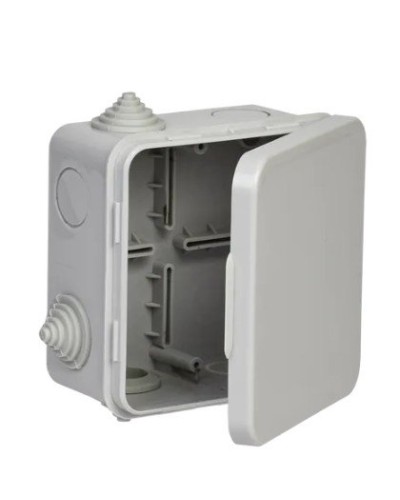 Коробка КМ 100х100х50 GENERICA (UKO31-100-100-050-K03-54G). Коробка распаячная для открытой проводки. GENERICA в Екатеринбурге