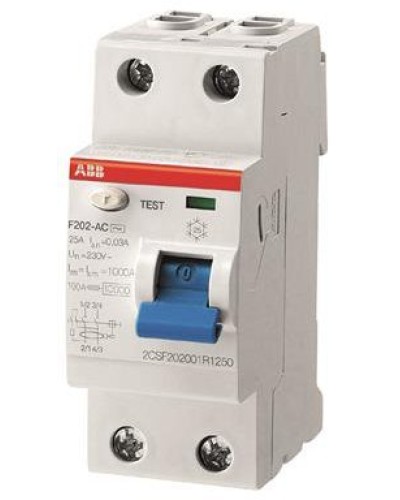 F202 AC-40/0,03 (2CSF202001R1400). Выключатель дифференциального тока (УЗО). ABB в Екатеринбурге