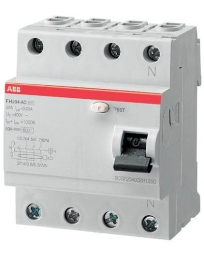 FH204 AC-40/0,03 (2CSF204004R1400). Выключатель дифференциального тока (УЗО). ABB в Екатеринбурге