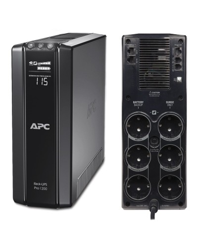 BR1200G-RS APC Back-UPS Pro 1200 ВА. Источник бесперебойного питания. APC в Екатеринбурге