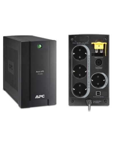 BC750-RS APC Back-UPS 750 ВА. Источник бесперебойного питания. APC в Екатеринбурге