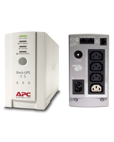 BK650EI APC Back-UPS 650 ВА. Источник бесперебойного питания. APC в Екатеринбурге