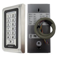 AT-CP200MF-W. Кодовая панель со встроенным считывателем. AccordTec
