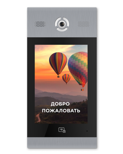 AA-14FB SILVER. Вызывная панель подъездного IP-домофона. BAS-IP в Екатеринбурге
