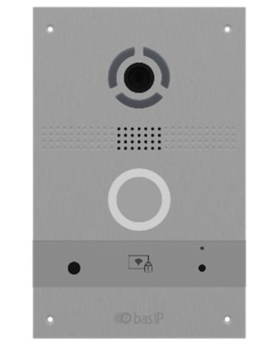 AV-08FB SILVER. Вызывная панель IP-домофона. BAS-IP в Екатеринбурге