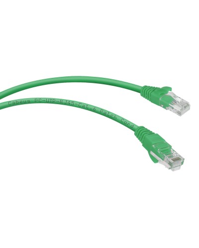 PC-UTP-RJ45-Cat.6-3m-GN (8687c), зелёный. Патч-корд медный. CABEUS в Екатеринбурге