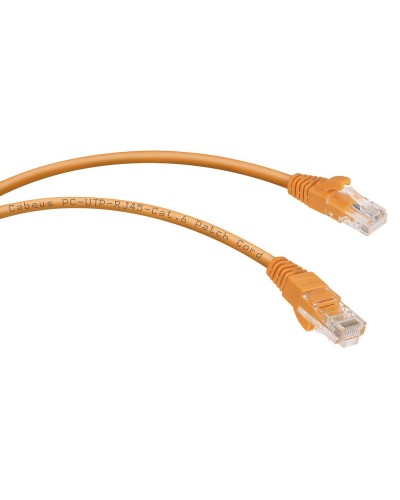 PC-UTP-RJ45-Cat.6-3m-OR (8701c), оранжевый. Патч-корд медный. CABEUS в Екатеринбурге