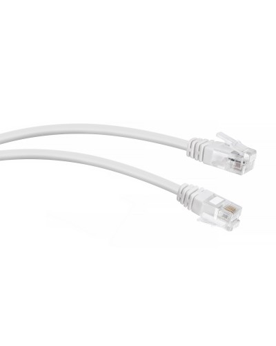 PC-TEL-RJ12-10m (7892c), белый. Патч-корд медный. CABEUS в Екатеринбурге