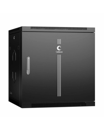 SH-05F-12U60/60m-R-BK (10744c). Шкаф телекоммуникационный 19 настенный 12U. CABEUS в Екатеринбурге