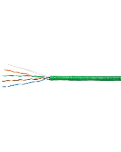 UTP-4P-Cat.5e-SOLID-LSLTx-GN (10990c). Кабель «витая пара» (LAN) для структурированных систем связи. CABEUS в Екатеринбурге