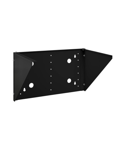 NC-6U-V-BK (12027c). Кронштейн настенный вертикальный 19 6U, цвет черный. CABEUS в Екатеринбурге