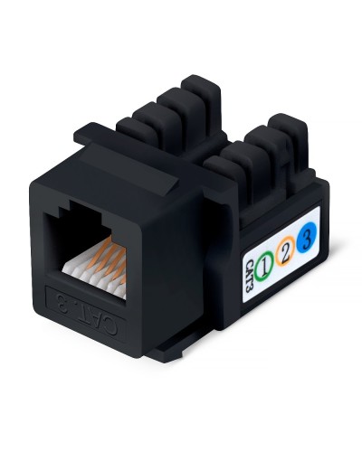 KJ-RJ12-90-BK (9481c): Вставка Keystone Jack в Екатеринбурге