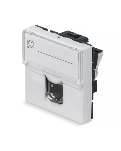 KJ-RJ45-Cat.6-180T-FP-L-45 (11842c): Вставка Keystone Jack RJ-45 в Екатеринбурге