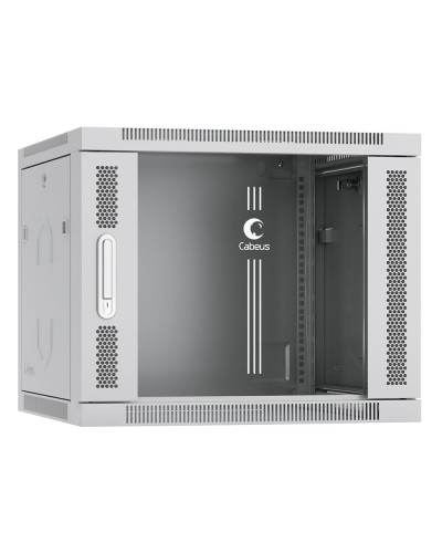 SH-05F-9U60/35 (7117c). Шкаф телекоммуникационный 19 настенный 9U. CABEUS в Екатеринбурге