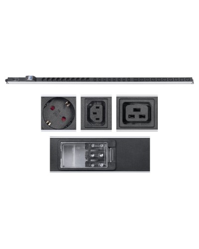 PDU-32-10S-10C19-8C13-B-T (9547c). Блок розеток. CABEUS в Екатеринбурге