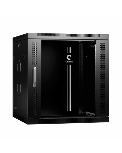 SH-05F-12U60/60-R-BK (10743c). Шкаф телекоммуникационный 19 настенный 12U. CABEUS в Екатеринбурге