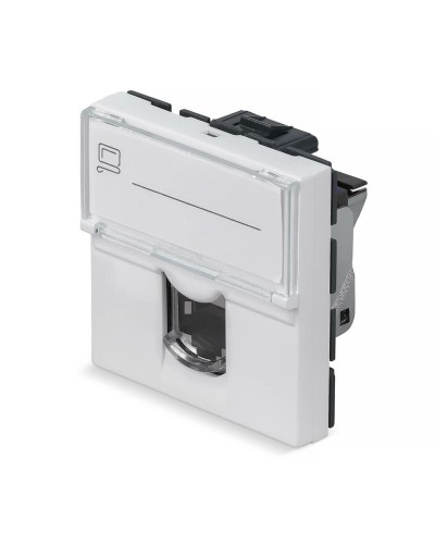 KJ-RJ45-Cat.6-SH-180T-FP-L-45 (11843c): Вставка Keystone Jack RJ-45 в Екатеринбурге
