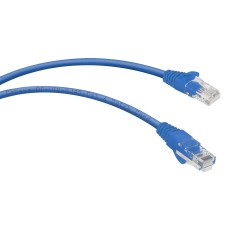 PC-UTP-RJ45-Cat.6-1m-BL (8677c), синий. Патч-корд медный. CABEUS