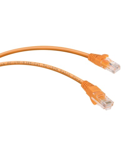 PC-UTP-RJ45-Cat.5e-0.15m-OR-LSZH (9518c), оранжевый. Патч-корд медный. CABEUS в Екатеринбурге