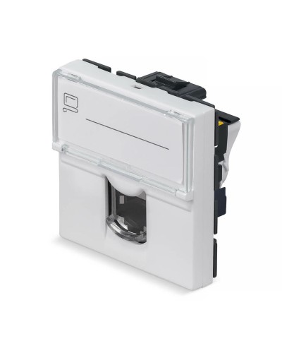 KJ-RJ45-Cat.6a-180T-FP-L-45 (11845c): Вставка Keystone Jack RJ-45 в Екатеринбурге