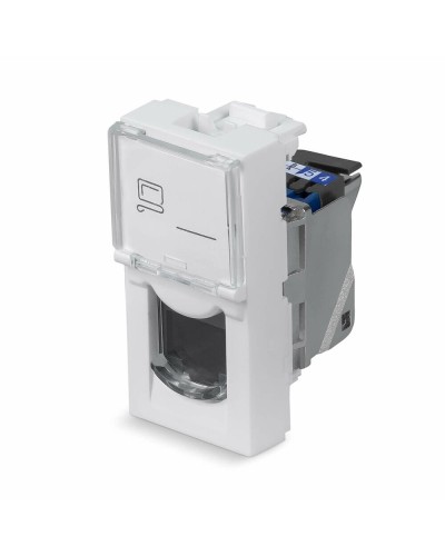 KJ-RJ45-Cat.6-SH-180T-FP-L-22,5 (11841c): Вставка Keystone Jack RJ-45 в Екатеринбурге