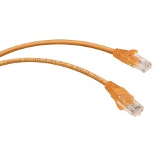 PC-UTP-RJ45-Cat.6-1m-OR (8698c), оранжевый. Патч-корд медный. CABEUS