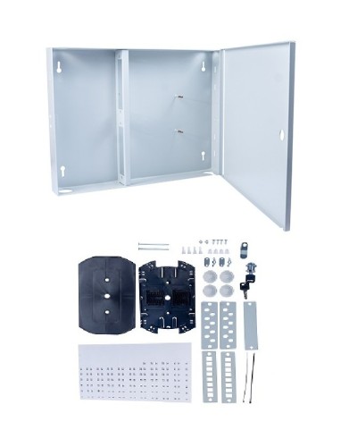 FO-WL-16-SC/2LC/FC/ST-FP-K (12302c). Бокс оптический настенный. CABEUS в Екатеринбурге