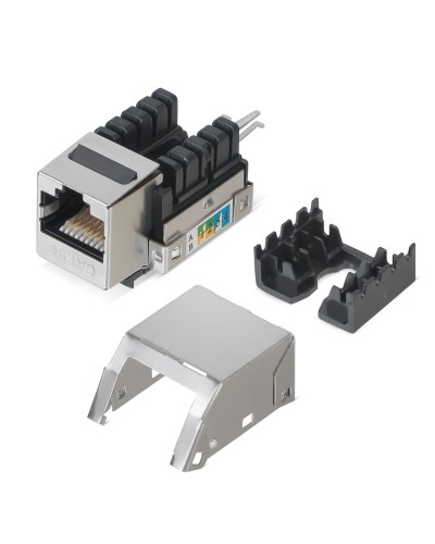 KJ-RJ45-Cat.5e-SH-90 (7958c): Вставка Keystone Jack RJ-45 в Екатеринбурге