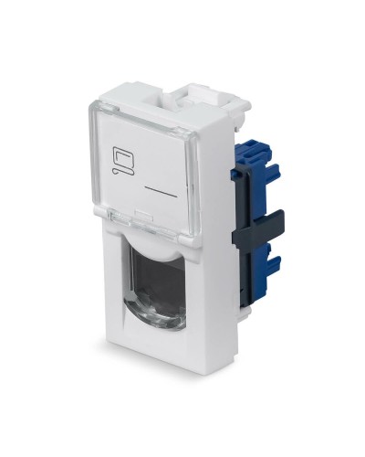 KJ-RJ45-Cat.6-180T-FP-L-22,5 (11840c): Вставка Keystone Jack RJ-45 в Екатеринбурге