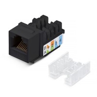 KJ-RJ45-Cat.5e-90-SW-BK (10101c): Вставка Keystone Jack RJ-47