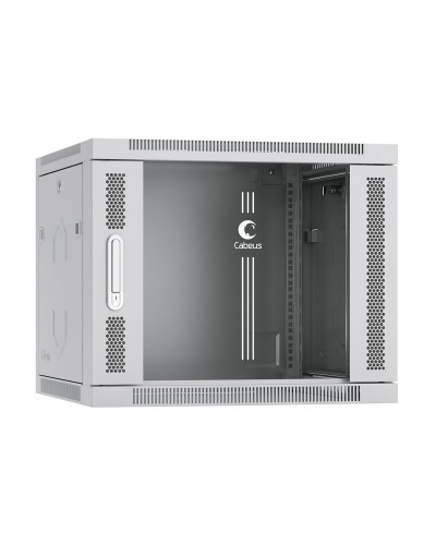 SH-05F-9U60/60 (7064c). Шкаф телекоммуникационный 19 настенный 9U. CABEUS в Екатеринбурге