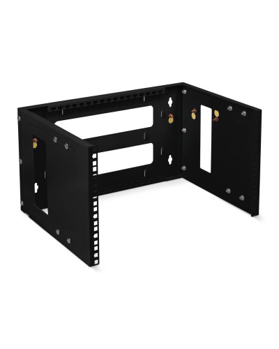 NC-6U-BK (11380c). Кронштейн настенный 19 6U, цвет черный. CABEUS в Екатеринбурге