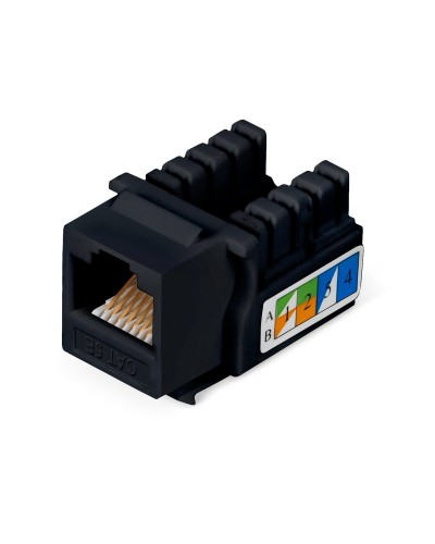 KJ-RJ45-Cat.5e-90-BK (9482c): Вставка Keystone Jack RJ-45 в Екатеринбурге