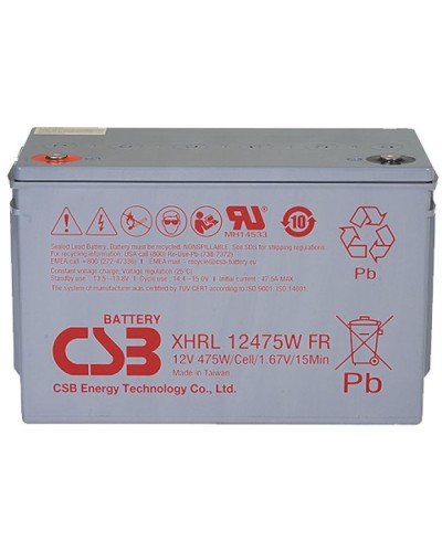 CSB XHRL 12475W FR. Аккумулятор герметичный свинцово-кислотный. CSB в Екатеринбурге