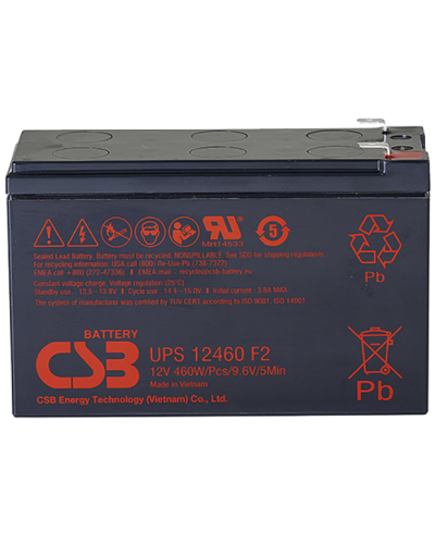 CSB UPS 12460. Аккумулятор герметичный свинцово-кислотный. CSB в Екатеринбурге
