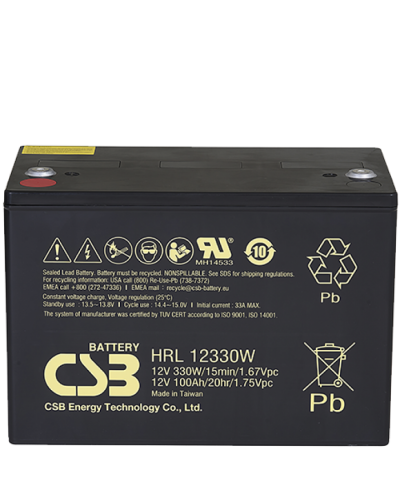 CSB HRL 12330W FR. Аккумулятор герметичный свинцово-кислотный. CSB в Екатеринбурге