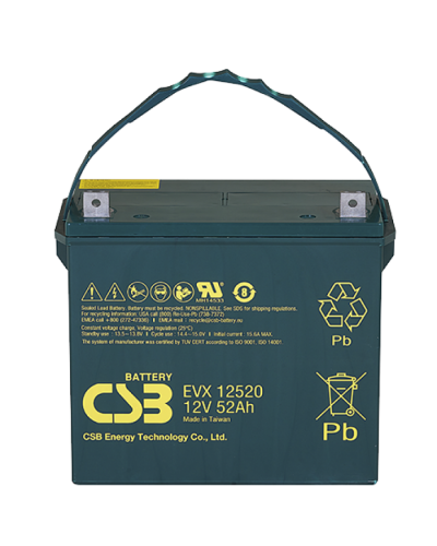 CSB EVX 12520. Аккумулятор герметичный свинцово-кислотный. CSB в Екатеринбурге