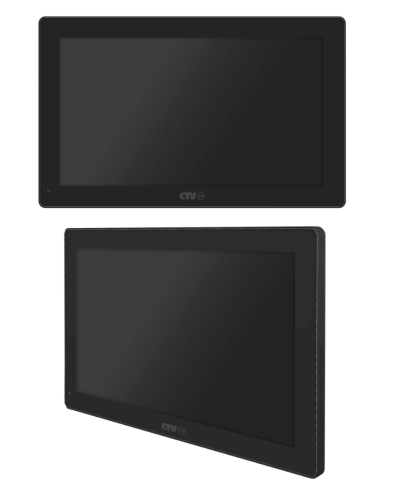 CTV-IM1030W Cloud 10 B (чёрный). Монитор домофона цветной. CTV в Екатеринбурге