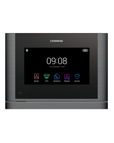 CDV-704MF (темное серебро). Монитор видеодомофона цветной. Commax в Екатеринбурге