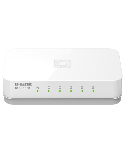 DES-1005C/B1A. Коммутатор с 5 портами 10/100Base-TX. D-Link в Екатеринбурге