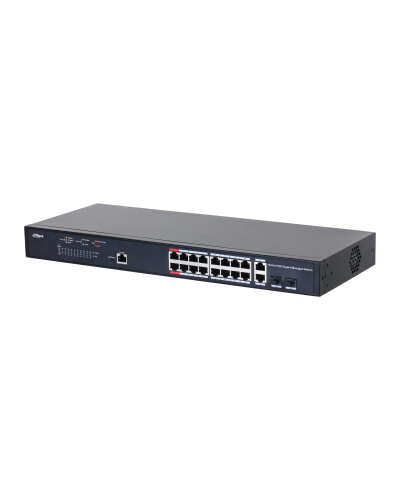 DH-PFS4218-16GT-130. Сетевой PoE коммутатор . Dahua в Екатеринбурге