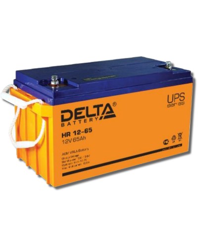 Delta HR 12-65. Аккумулятор герметичный свинцово-кислотный. Delta в Екатеринбурге