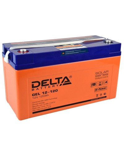 Delta GEL 12-120. Аккумулятор герметичный свинцово-кислотный. Delta в Екатеринбурге