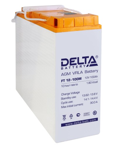 Delta FT 12-100 M. Аккумулятор герметичный свинцово-кислотный. Delta в Екатеринбурге