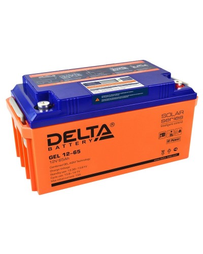 Delta GEL 12-65. Аккумулятор герметичный свинцово-кислотный. Delta в Екатеринбурге