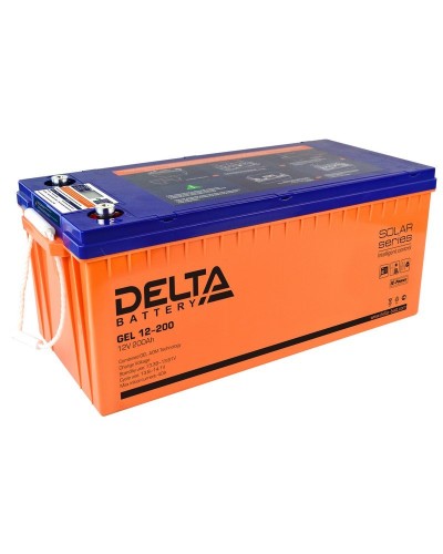 Delta GEL 12-200. Аккумулятор герметичный свинцово-кислотный. Delta в Екатеринбурге