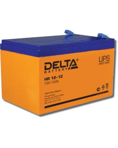 Delta HR 12-12. Аккумулятор герметичный свинцово-кислотный. Delta в Екатеринбурге