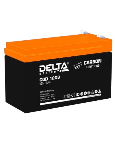 Delta CGD 1208. Аккумулятор герметичный свинцово-кислотный. Delta в Екатеринбурге