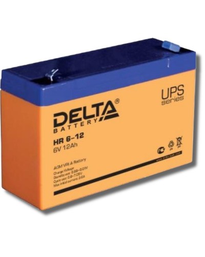 Delta HR 6-12. Аккумулятор герметичный свинцово-кислотный. Delta в Екатеринбурге
