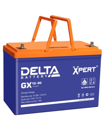 Delta GX 12-90. Аккумулятор герметичный свинцово-кислотный. Delta в Екатеринбурге